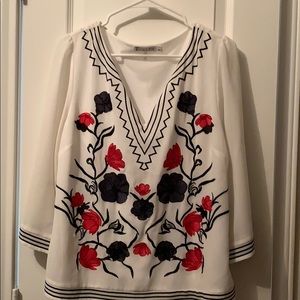 Beautiful embroidered blouse!